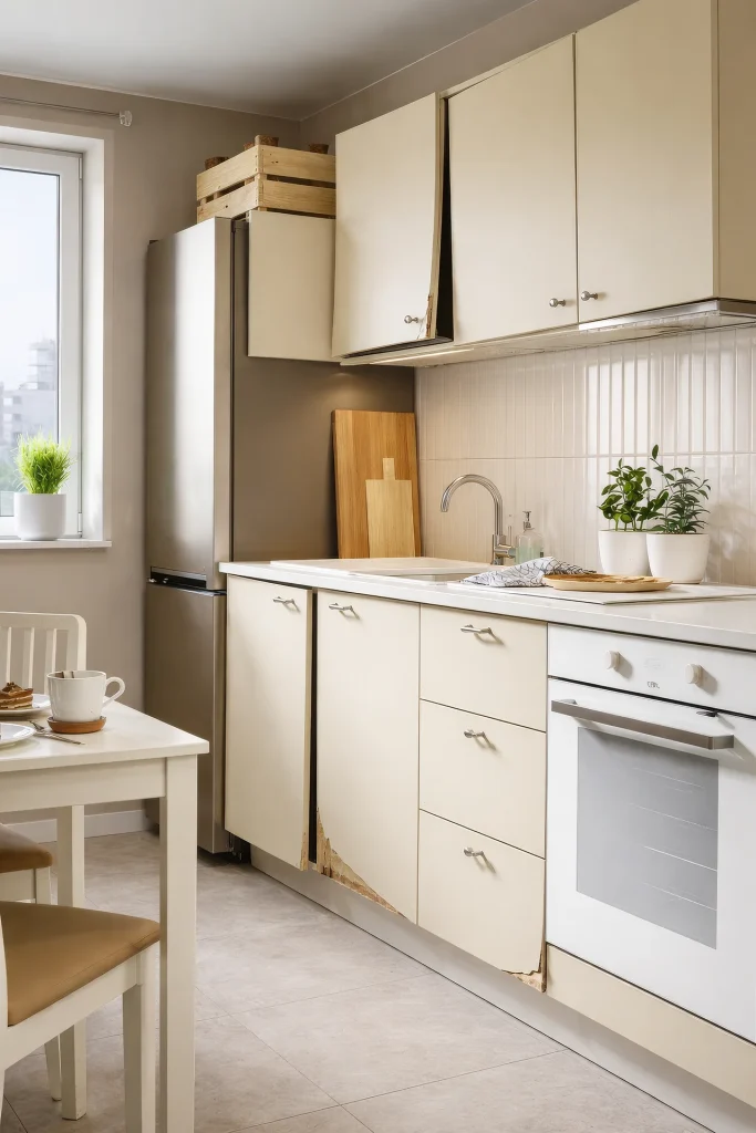 zniszczone meble z&nbsp;marketu